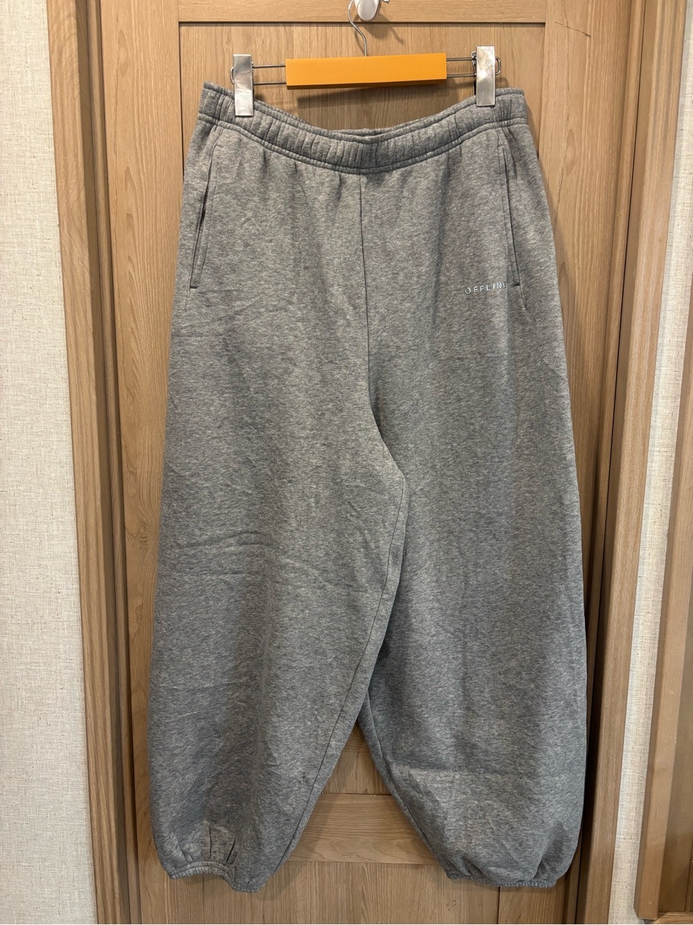 NWT Aerie Cloud Fleece Baggy Jogger M Loungewear Active Athleisure Sweatpant - Picture 2 of 7